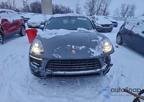 2016 Porsche Macan S from USA, damaged, VIN WP1AB2A51GLB40747